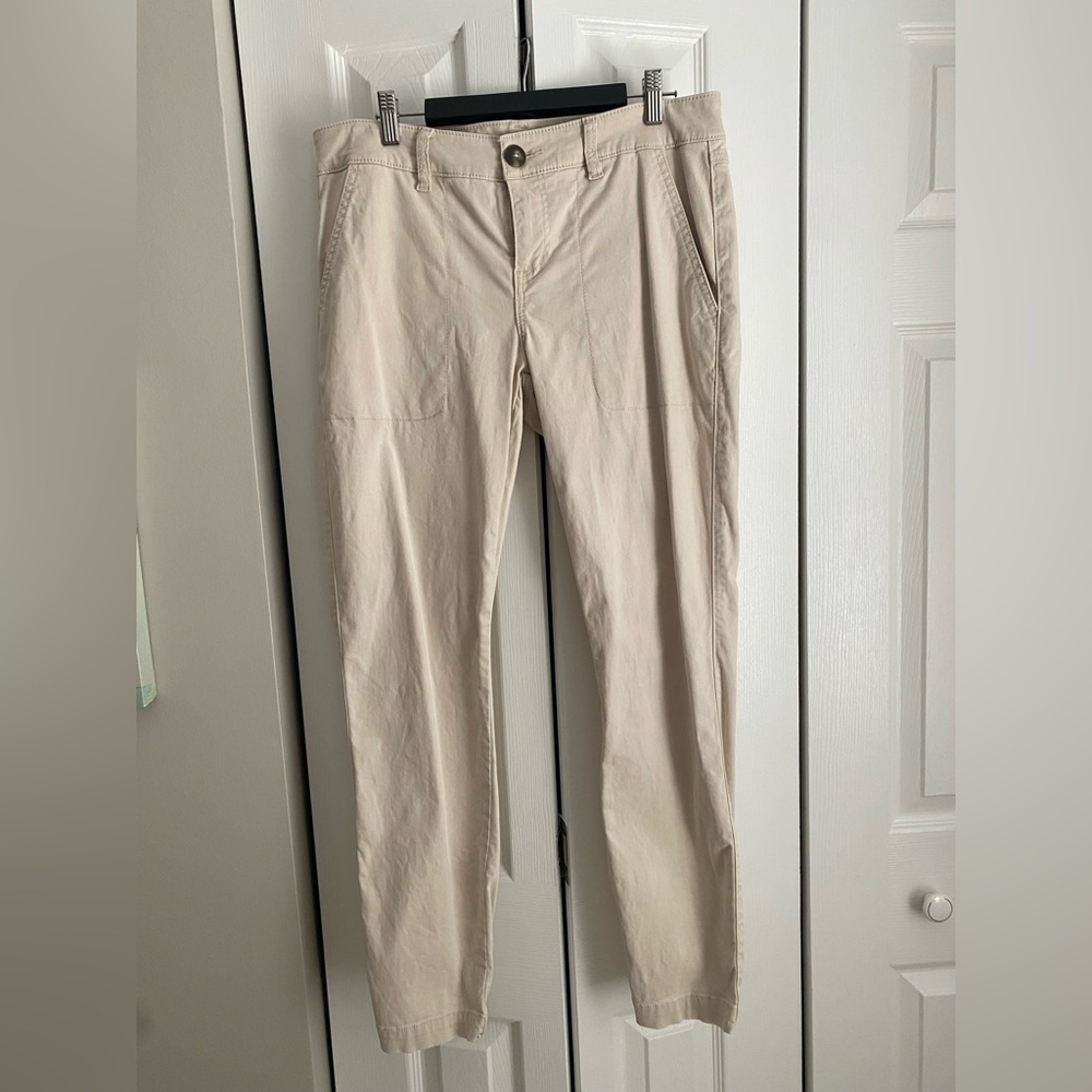 CAbi Hutton Midrise Stretch Jogger Pants EUC Size 4 #5178